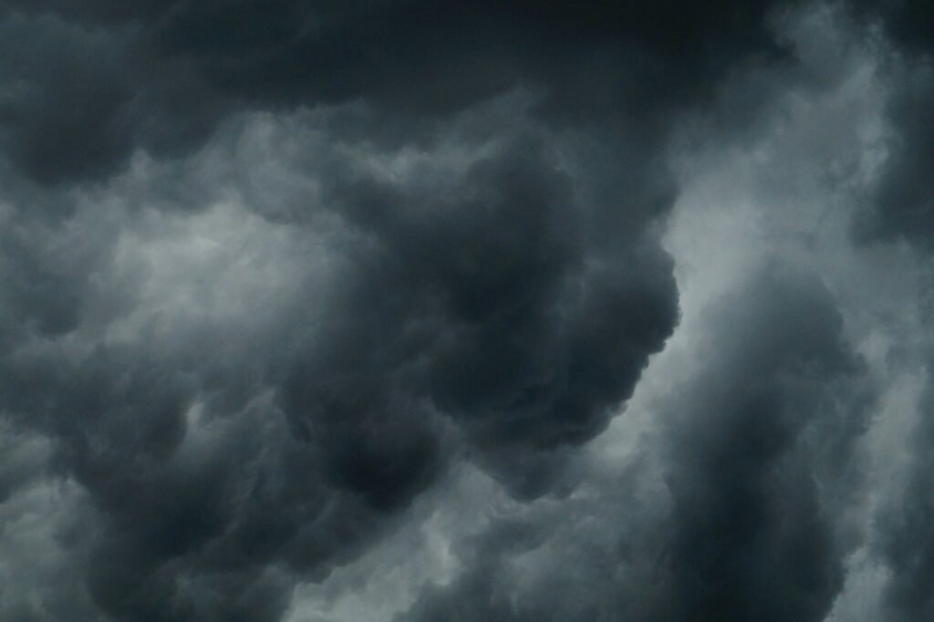 Nuvens de tempestade